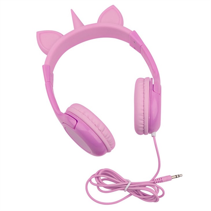 pink cat ear headphones Headphones Dongguan Universal Horizons