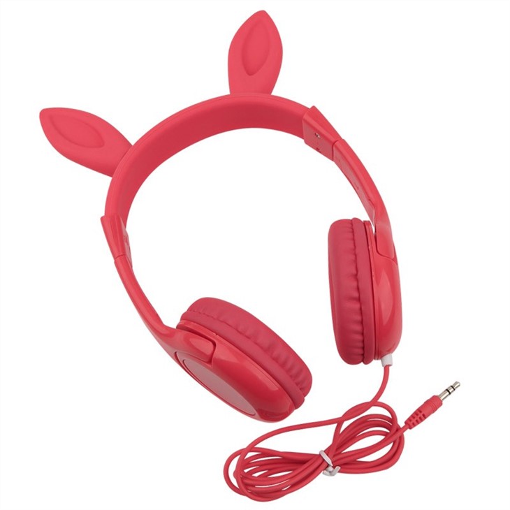 pink cat ear headphones Headphones Dongguan Universal Horizons