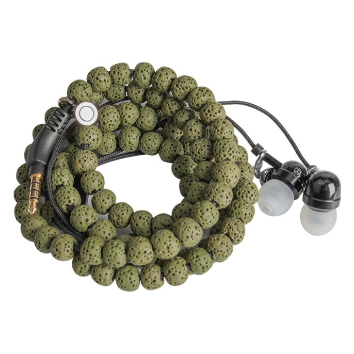 fashionable necklace earphones