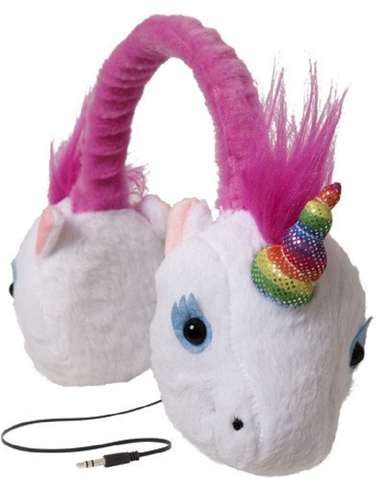 Plush Unicorn Children's Headphones