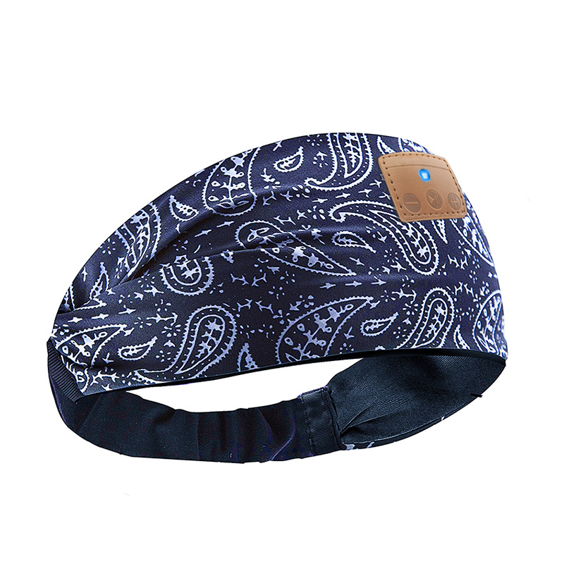 Elastic anti-slip sports headband light-blocking sleep